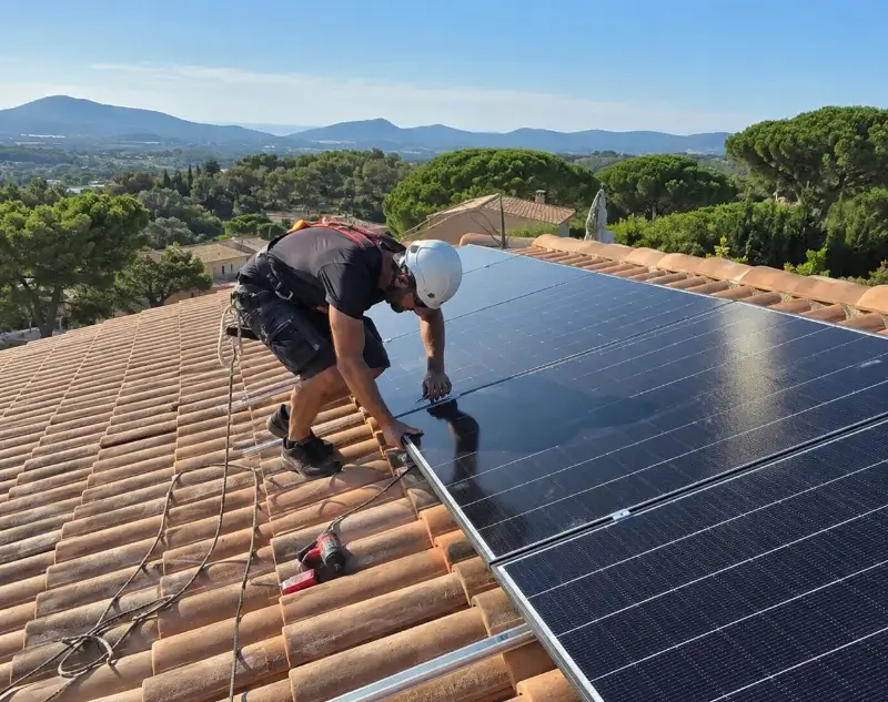 Installateur panneaux solaires Sainte-Foy — pose photovoltaïque sur toiture